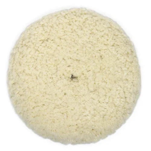 Mirka 8in x 1.5in Quick Disconnect Twisted Wool Pad by Mirka | UnitedFinish.com