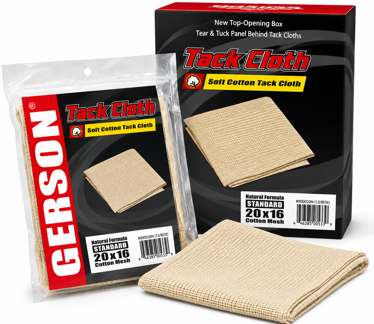 Gerson Tack Cloth 20" x 16" (12 per Box)