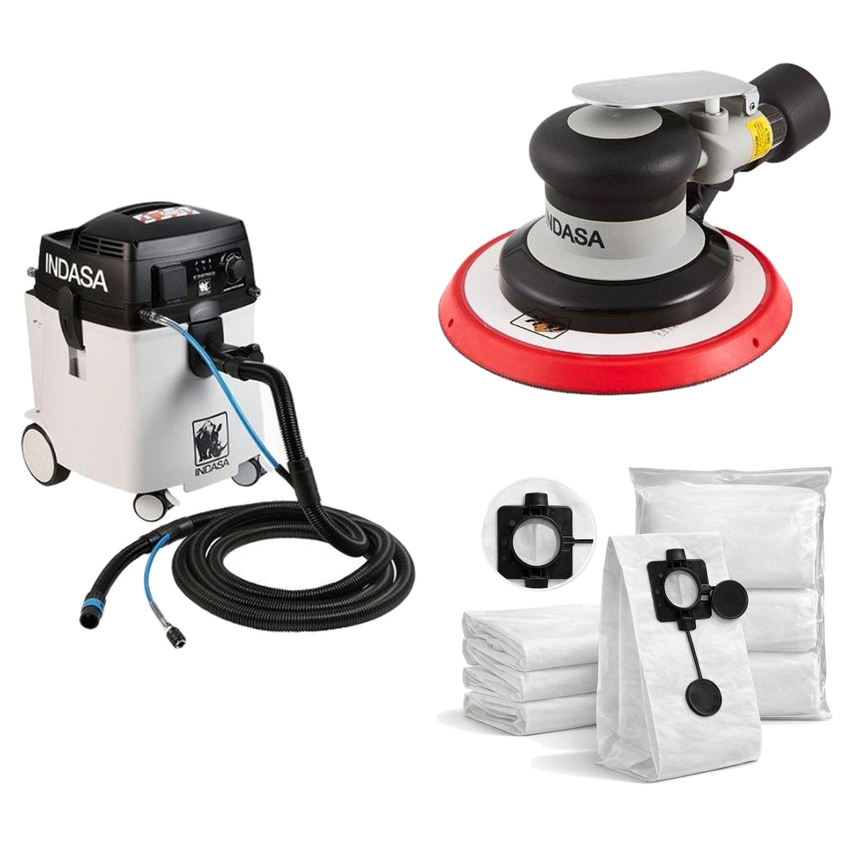 Indasa dustless body repair sanding system - basic