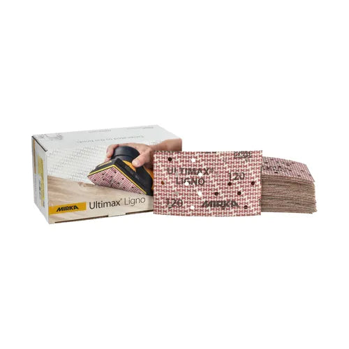Mirka Ultimax Ligno 3x5 Inch Grip Multifit Sheets - Feature View | UnitedFinish.com