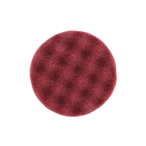 Mirka 3.25 Inch Burgundy Waffle Foam Polishing Pad by Mirka | UnitedFinish.com