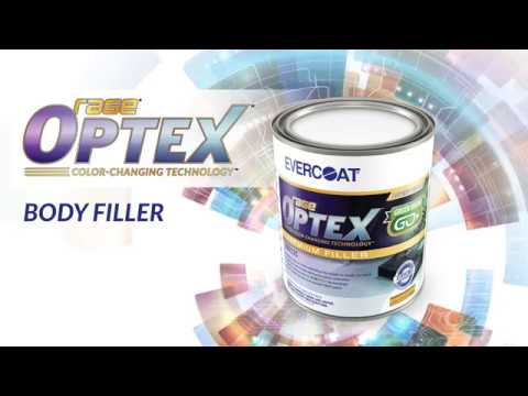 Evercoat OPTEX color-change body filler application demo