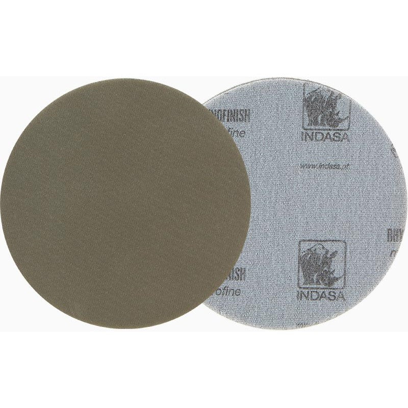 Indasa 3in Rhynofinish Foam Finishing Discs - In Use | UnitedFinish.com
