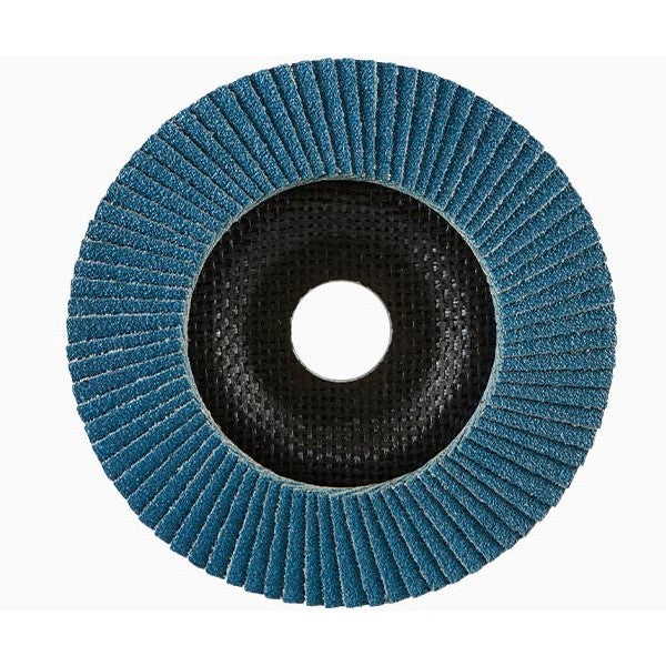 Indasa 7" x 7/8" Rhyno Flap Zirc Sanding Discs (Fiberglass Hub, Z/A, Type 29 Conical Shape