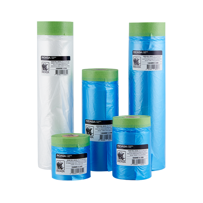 Indasa Cover Rolls Pre-Taped Masking Film by INDASA | UnitedFinish.com