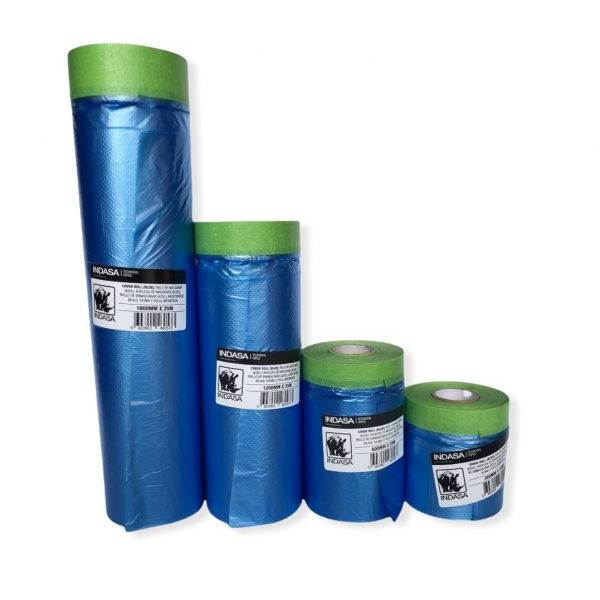 Indasa Cover Rolls Pre-Taped Masking Film Collection
