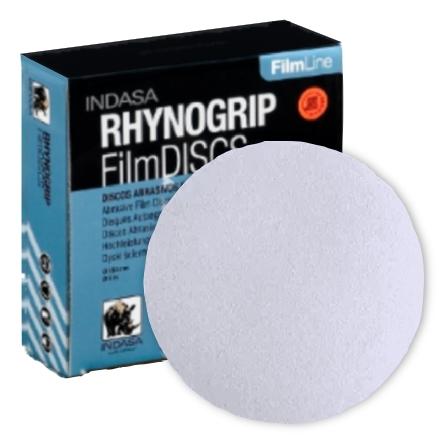 Indasa 6in FilmLine Rhynogrip Solid Sanding Discs 7600F Series by INDASA | UnitedFinish.com