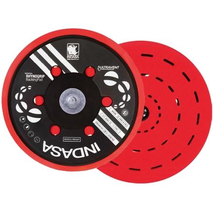 Indasa Rhynogrip 6in Ultravent Low Profile Backup Pad 599495 - In Use | UnitedFinish.com