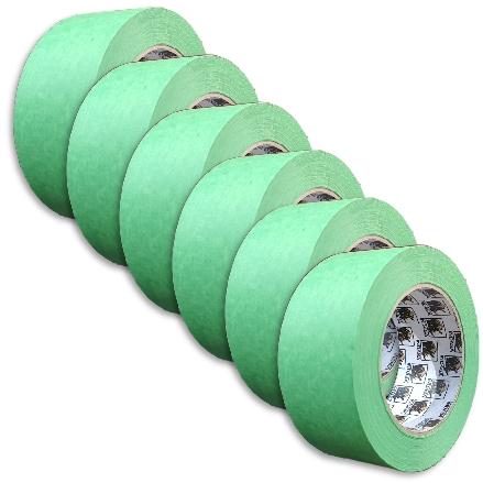 Indasa MTE Green Masking Tape 48mm 597538 - Side View | UnitedFinish.com