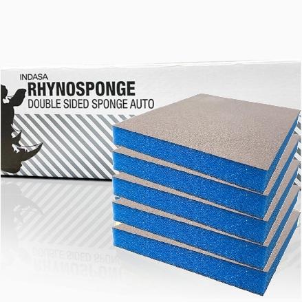 Indasa Rhyno Sponge Double Sided Hand Sanding Pads, Ultra Fine