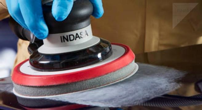 Indasa 6in DA Sander 6DASAND - Spec Sheet | UnitedFinish.com