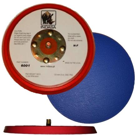 Indasa Rhynostick 5in PSA Backup Pad 6001 - Side View | UnitedFinish.com