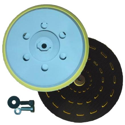 Indasa Rhynogrip 6in Ultravent Multi-Hole High Profile Universal Backup Pad 561836 by INDASA | UnitedFinish.com
