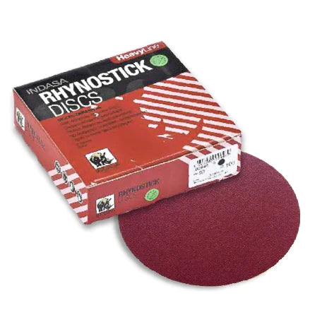 Indasa 6in Rhynostick Heavy Line Solid PSA Sanding Discs 600-E Series by INDASA | UnitedFinish.com
