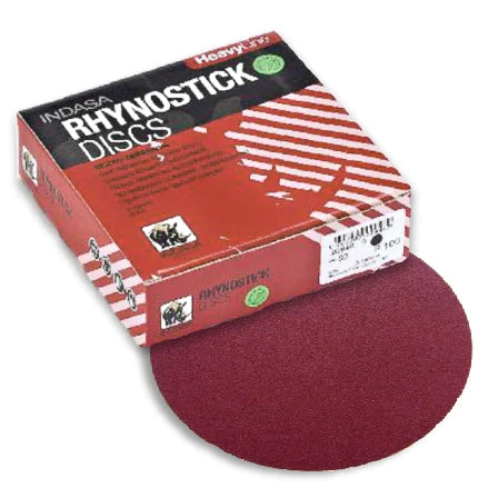 Indasa 8in Rhynostick Heavy Line Solid PSA Sanding Discs 800-E Series by INDASA | UnitedFinish.com