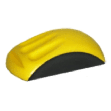 Indasa 5in Semi-Round Grip Hand Sanding Block 9400 by INDASA | UnitedFinish.com