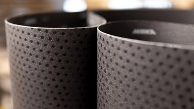 Mirka Ultimax® Black: High technology belt sanding