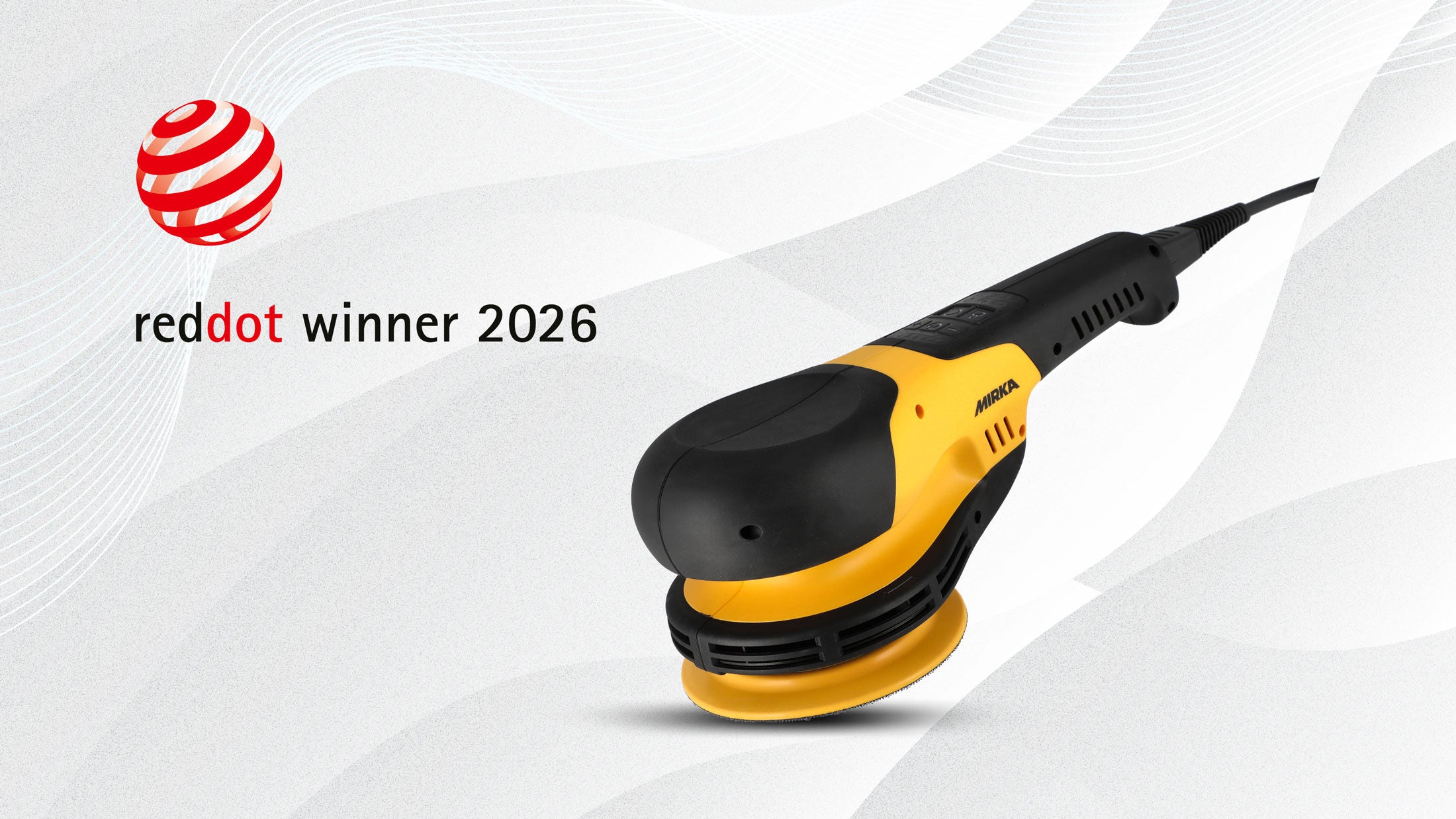 Mirka POLAROS RP 600 Red Dot Award winner