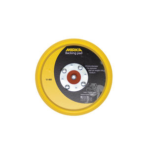 Mirka Backup Pad 5 Inch Sanding Pad - Side View | UnitedFinish.com