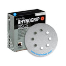 Indasa 5" Rhynogrip Whiteline 8-Hole Vacumm Sanding Discs, 55 Series