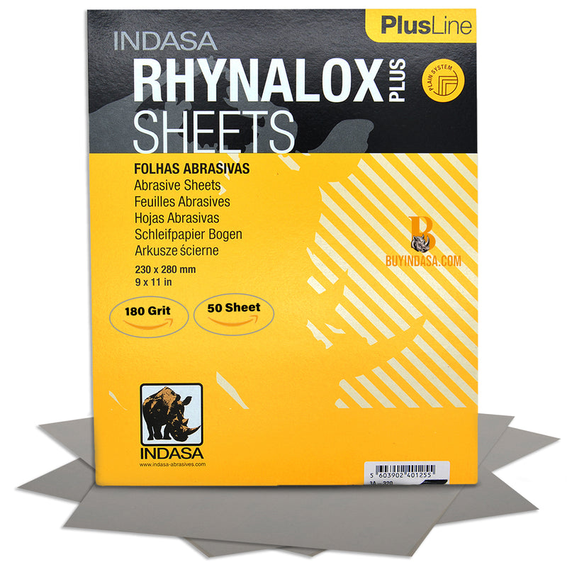 Indasa Plusline Rhynolox Plus Dry Sanding Sheets, 3A Series