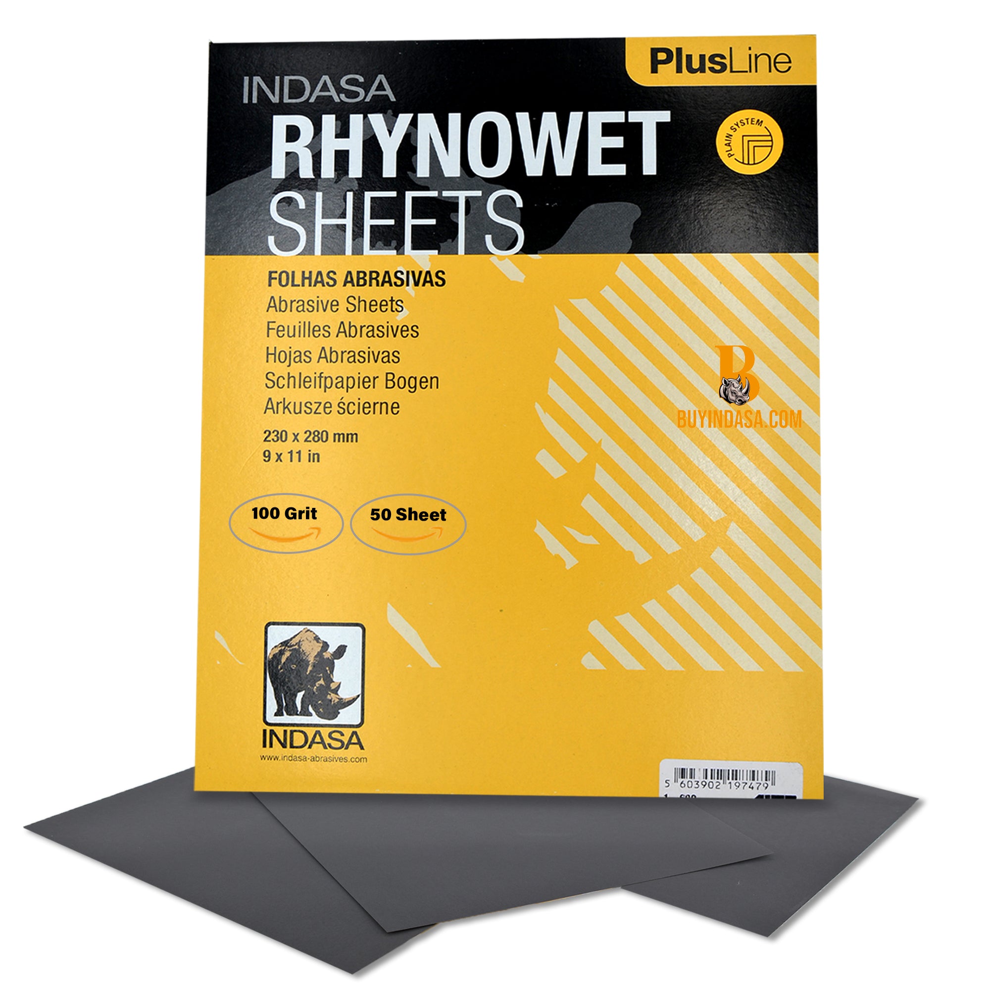 Indasa Rhynowet Wet/Dry Sanding Sheets - Spec Sheet | UnitedFinish.com