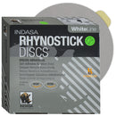 Indasa 6" Rhynostick White Line PSA Sanding Discs – Production Grade Abrasives (60 Series)