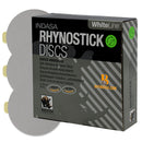 Indasa 6" Rhynostick White Line PSA Sanding Discs – Production Grade Abrasives (60 Series)