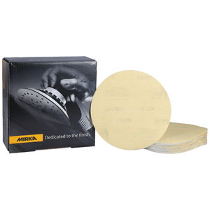 Mirka Gold 5" Solid PSA Sanding Discs - Feature View | UnitedFinish.com