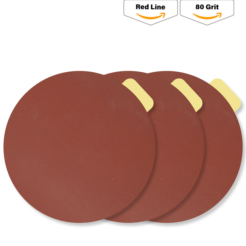 Indasa 5" Rhynostick Redline PSA  Solid Sanding Disc, 500 Series