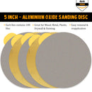 Indasa 5" Plus Line Rhynostick PSA Solid Sanding Discs, (1050 Series)