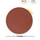 Indasa 5" Rhynostick Redline PSA  Solid Sanding Disc, 500 Series