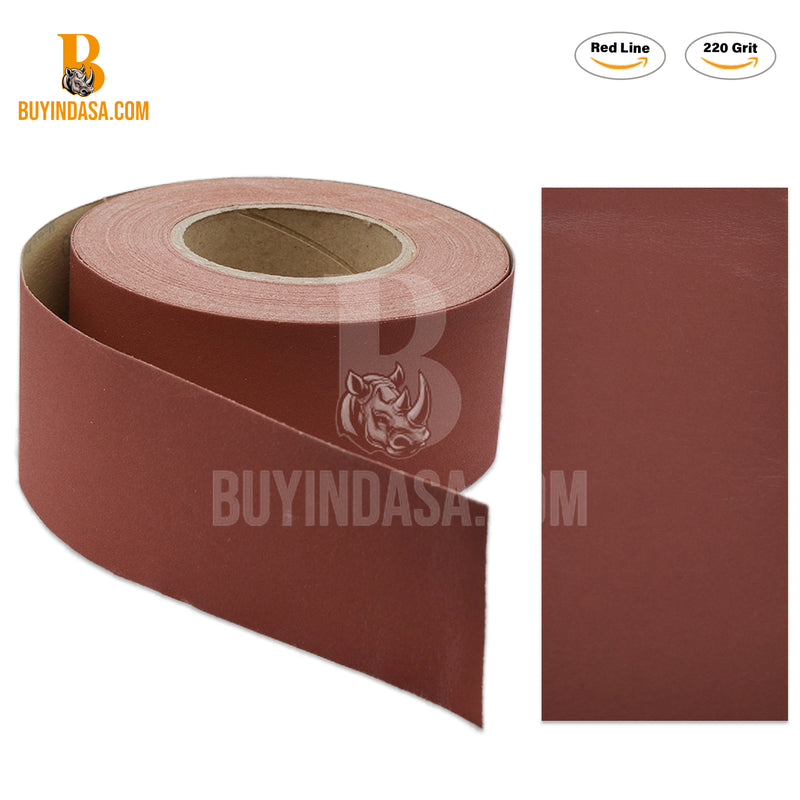 Indasa 2.75" Rhynostick Redline PSA Sanding Rolls, 960 Series