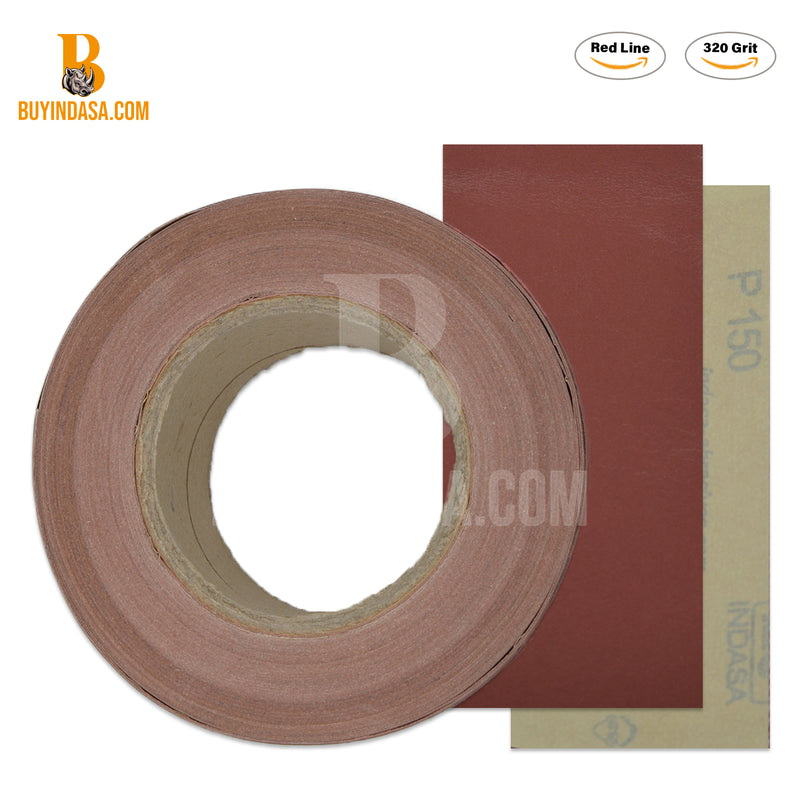 Indasa 2.75" Rhynostick Redline PSA Sanding Rolls, 960 Series