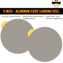 Indasa 5" Plus Line Rhynostick PSA Solid Sanding Discs, (1050 Series)