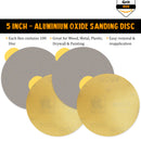 Indasa 5" Plus Line Rhynostick PSA Solid Sanding Discs, (1050 Series)