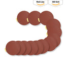 Indasa 5" Rhynostick Redline PSA  Solid Sanding Disc, 500 Series