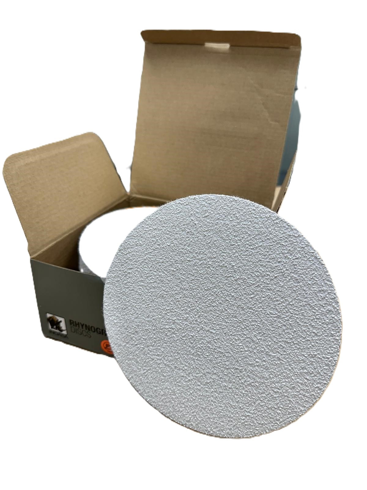 Indasa 6" Rhynogrip White Line Solid Sanding Discs, 61 Series