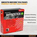 Indasa 6" Rhynostick Red Line Solid Sanding Discs (600 Series)