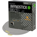 Indasa 6" Rhynostick White Line PSA Sanding Discs – Production Grade Abrasives (60 Series)
