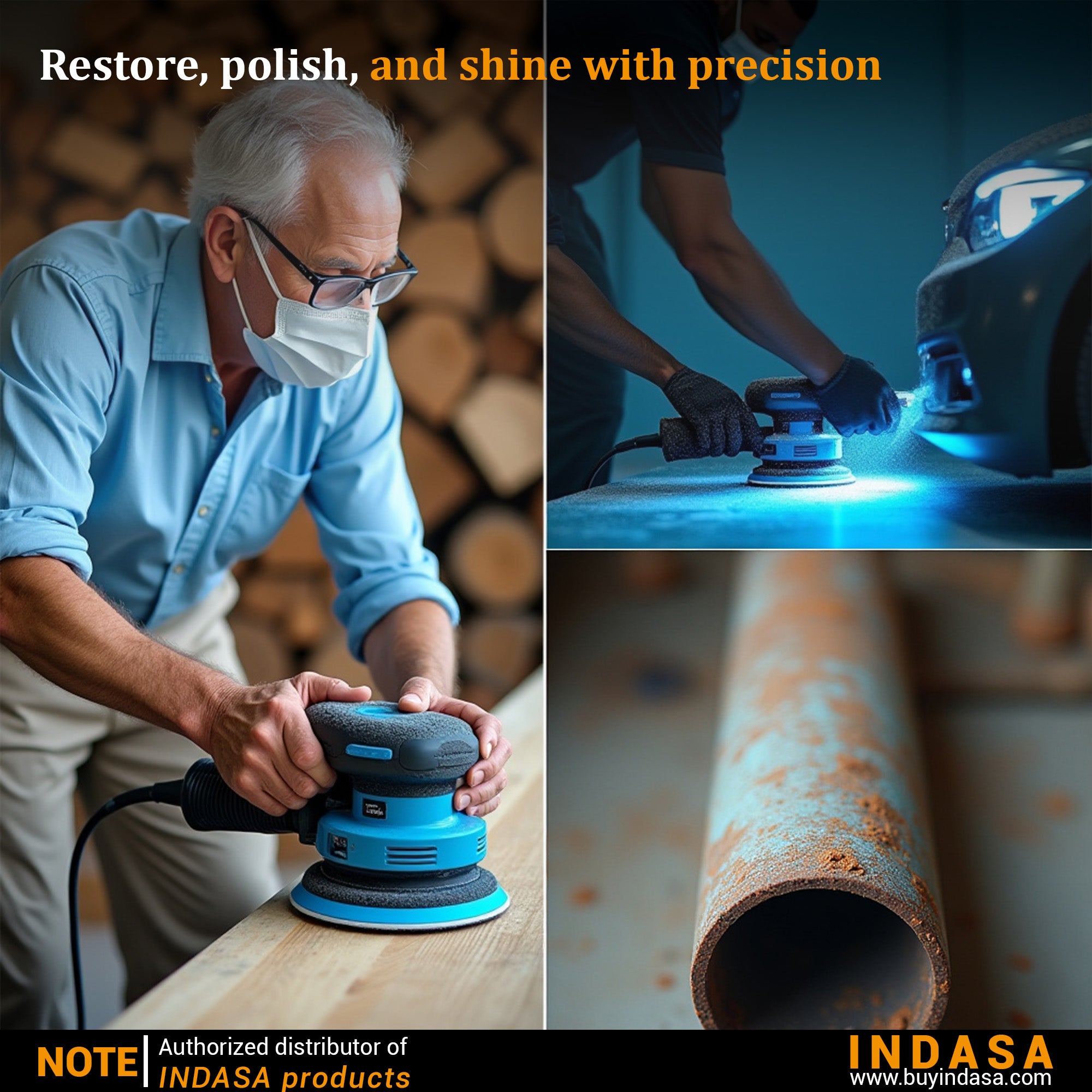Indasa 6in Rhynostick Red Line Solid Discs 600 Series - Grit Detail | UnitedFinish.com