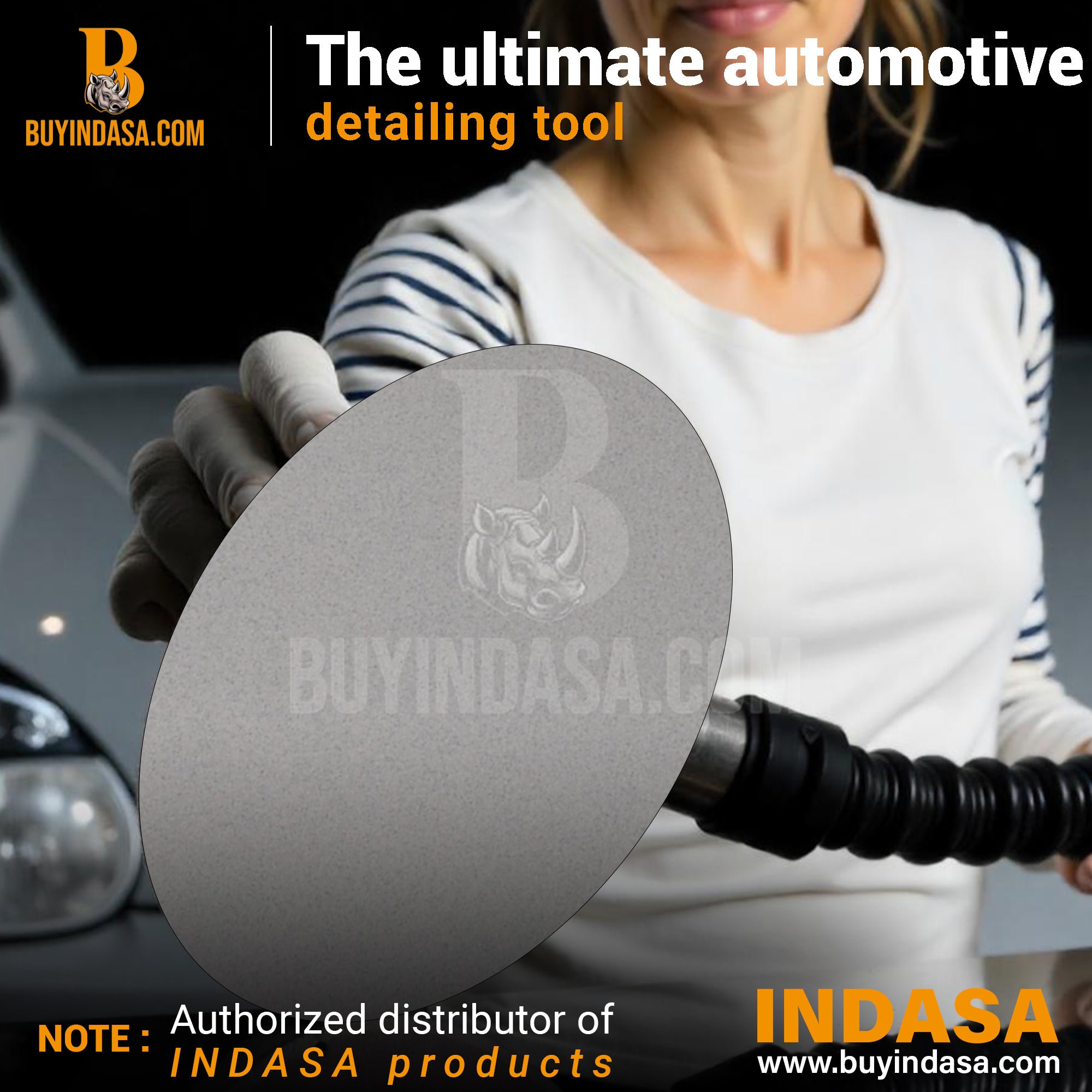 6" Production Pro Set Indasa Rhynostick White Line PSA Sanding Discs - Grit Detail | UnitedFinish.com