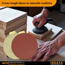 Indasa 6" Rhynostick Red Line Solid Sanding Discs (600 Series)