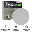 Indasa 5" Rhynostick White Line PSA Sanding Discs, 50 Series