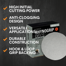 Indasa 5" Rhynogrip Whiteline Solid Sanding Discs (Hook & Loop), 52 Series