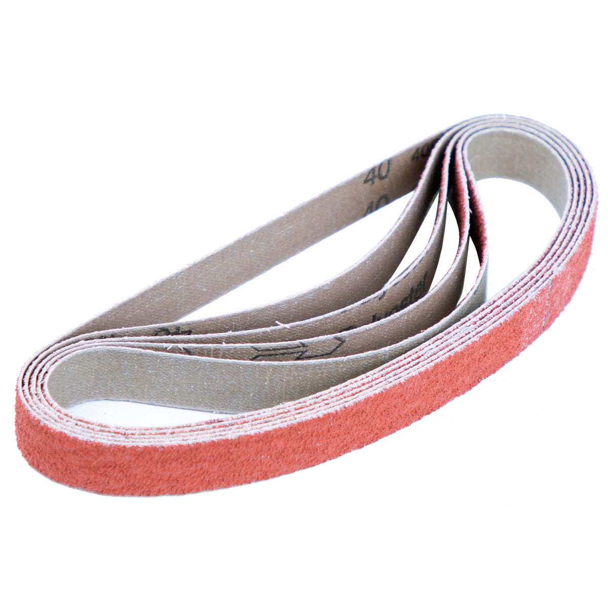 Mini File Belt 0.5 Inch x 18 Inch - Side View | UnitedFinish.com