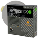 Indasa 6" Rhynostick White Line PSA Sanding Discs – Production Grade Abrasives (60 Series)