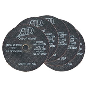 ATD premium cut-off wheel 3 inch 5 pack