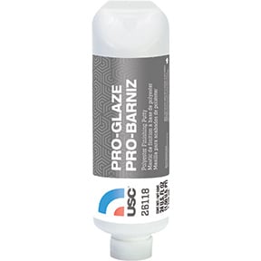 USC Pro-Glaze polyester finishing putty 24 oz tube