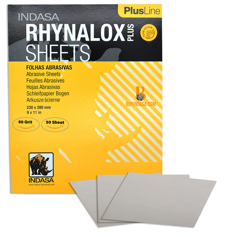 Indasa Plusline Rhynolox Plus Dry Sanding Sheets, 3A Series